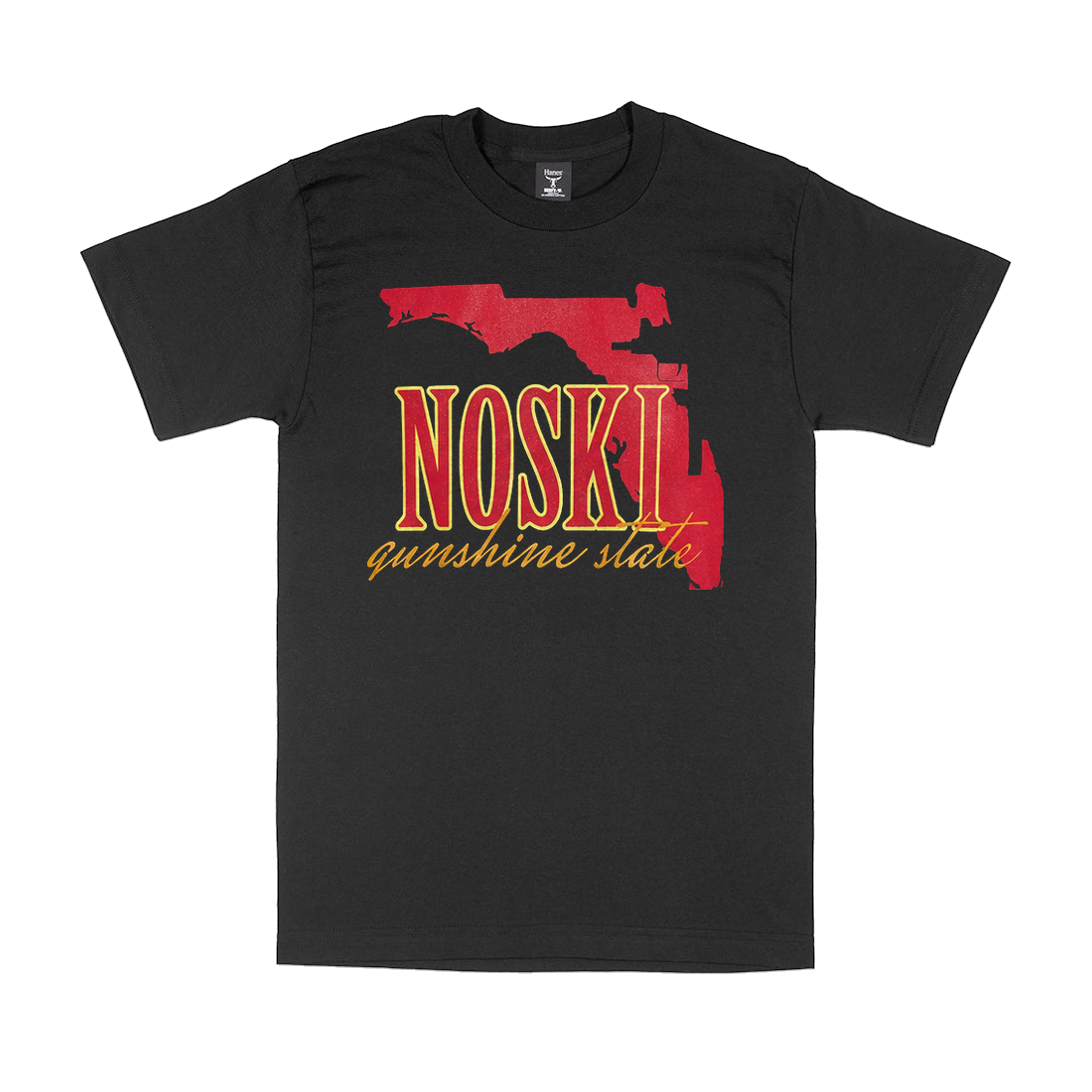 NOSKI Gunshine State Tee Black — Front